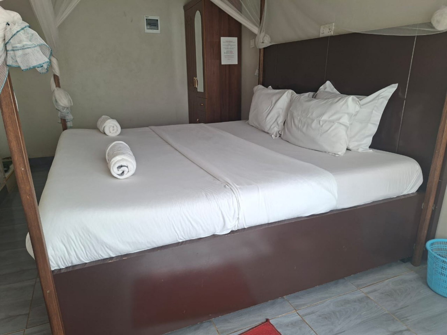 Comfortable room interior at Stadium View Guesthouse